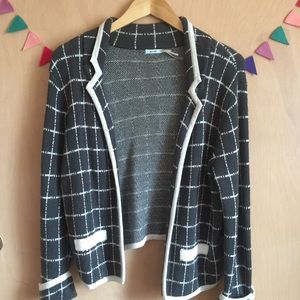 Urban Outfitters Kimchi Blue checker Cardigan